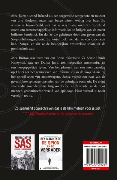 Grote foto agent sonya boeken hobby en vrije tijd