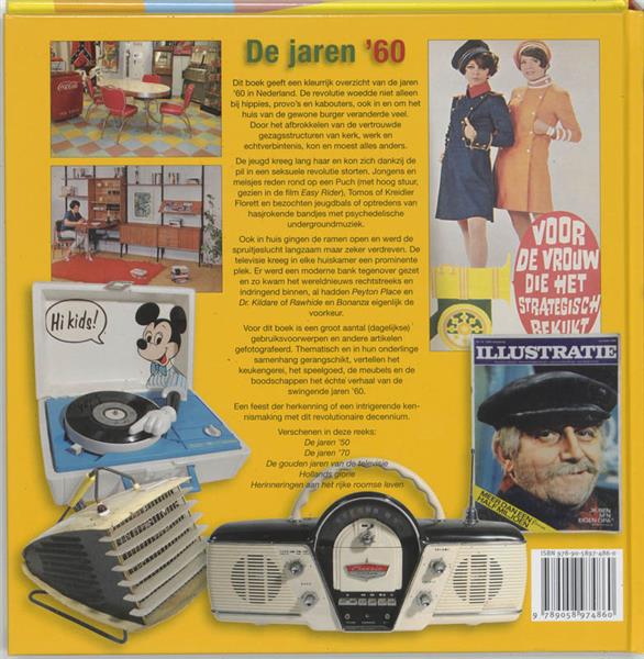 Grote foto de jaren 60 boeken geschiedenis wereld