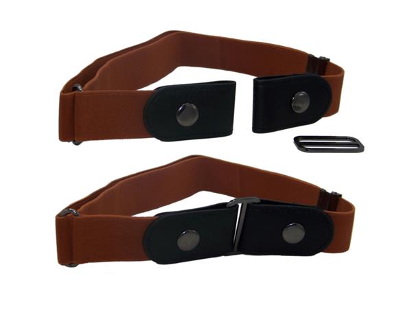 Grote foto elastische comfort riem zonder gesp buckle free kleding dames riemen