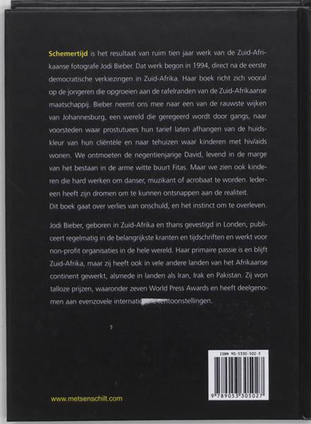Grote foto schemertijd opgroeien met zuid afrika boeken fotografie en design