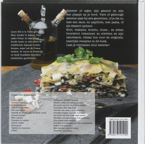 Grote foto creatief culinair het unieke zeewier kookboek creatief culinair boeken kookboeken