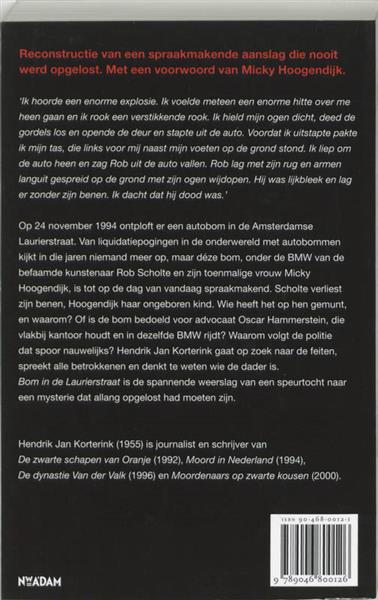 Grote foto bom in de laurierstraat boeken thrillers