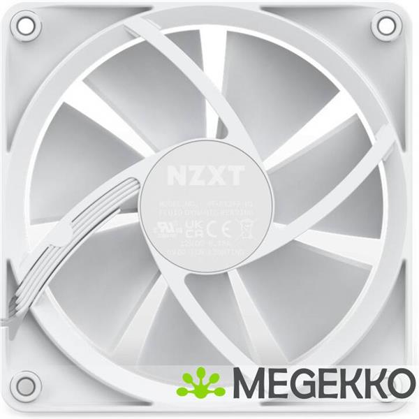 Grote foto nzxt f120 rgb 120mm rgb fans triple white computers en software overige computers en software