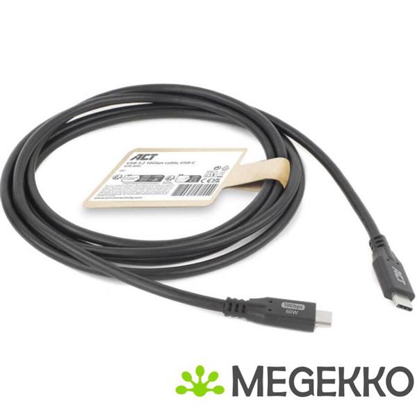Grote foto act usb 3.0 10gbps 60w usb type c kabel. 2 meter computers en software overige computers en software