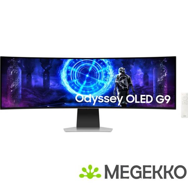 Grote foto samsung odyssey g9 ls49dg954suxen 49 ultrawide quad hd 240hz oled gaming monitor computers en software overige computers en software