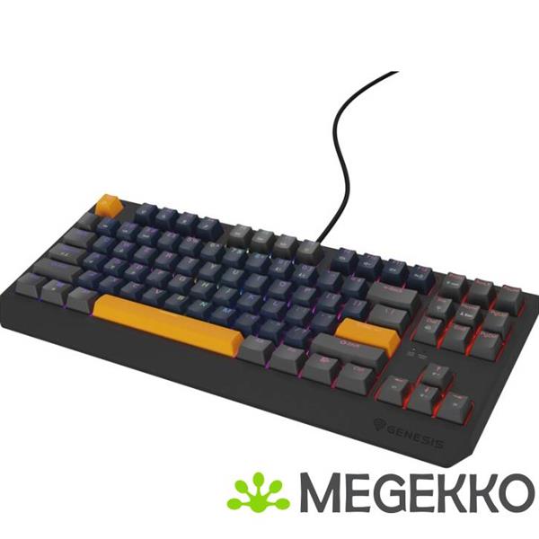 Grote foto genesis nkg 2163 thor 230 tkl usb gaming toetsenbord in grijs computers en software toetsenborden