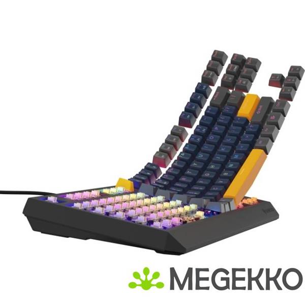 Grote foto genesis nkg 2163 thor 230 tkl usb gaming toetsenbord in grijs computers en software toetsenborden
