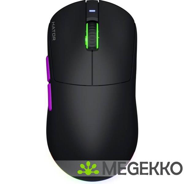 Grote foto hator quasar 3 ultra wireless rgb zwarte computers en software overige computers en software