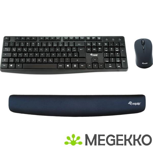 Grote foto equip keyboard wrist rest polssteun traagschuim zwart computers en software overige computers en software