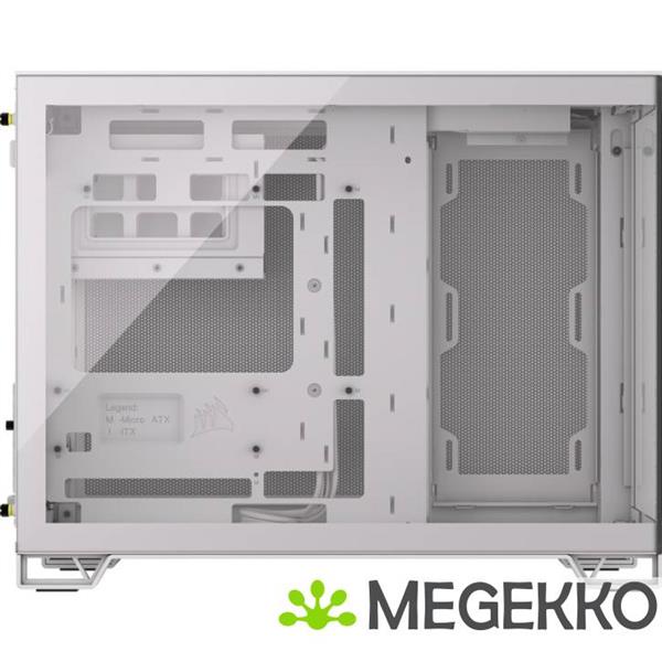 Grote foto corsair 2500x white computers en software behuizingen en kasten