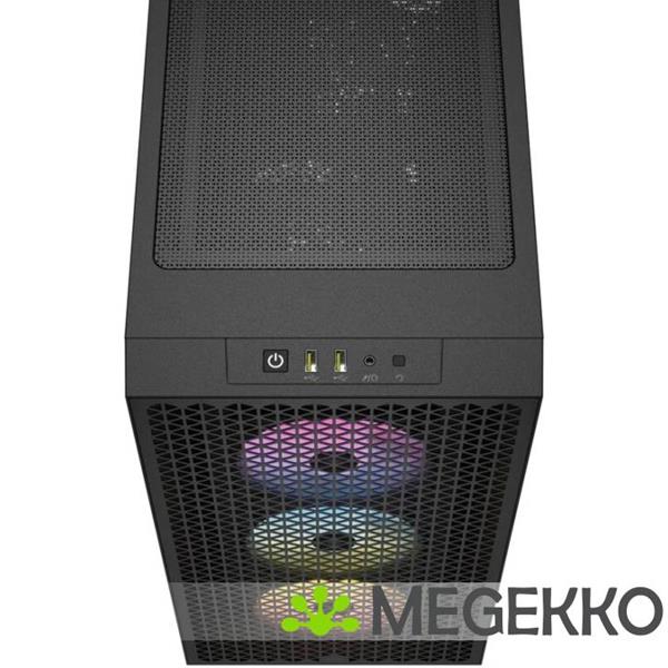 Grote foto corsair 3000d rgb airflow black computers en software behuizingen en kasten