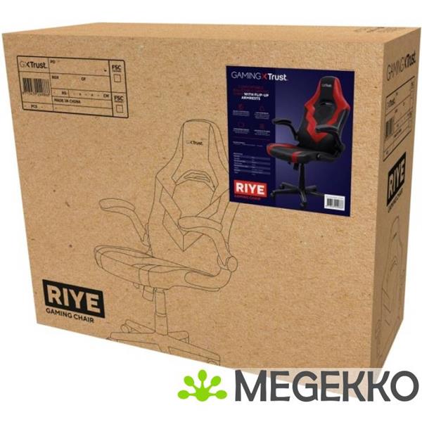 Grote foto trust gxt 703r riye gaming stoel rood spelcomputers games overige merken