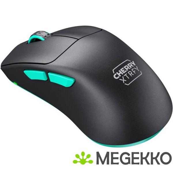 Grote foto cherry xtrfy m64 zwart draadloze gaming muis computers en software overige computers en software