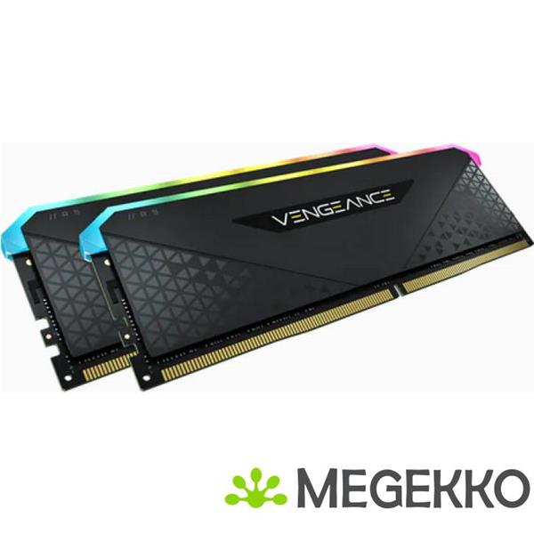Grote foto corsair ddr4 vengeance rgb rs 2x16gb 3200 computers en software harde schijven