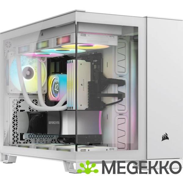 Grote foto corsair 2500x white computers en software behuizingen en kasten