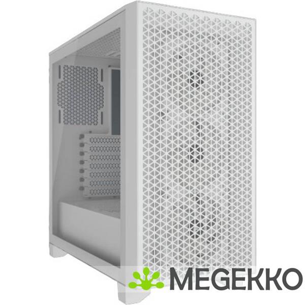 Grote foto corsair 3000d rgb airflow white computers en software behuizingen en kasten