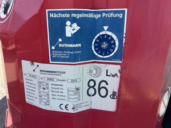 Grote foto ruthmann steiger tb 270 doe het zelf en verbouw hoogwerkers