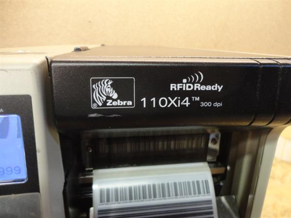Grote foto zebra 110xi4 300dpi thermal barcode label printer usb network computers en software printers
