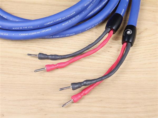 Grote foto cardas audio clear highend audio speaker cables 2 5 metre audio tv en foto onderdelen en accessoires
