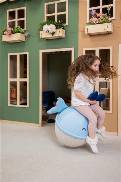 Grote foto springbal walvis met karamel geur walvis kinderen en baby overige