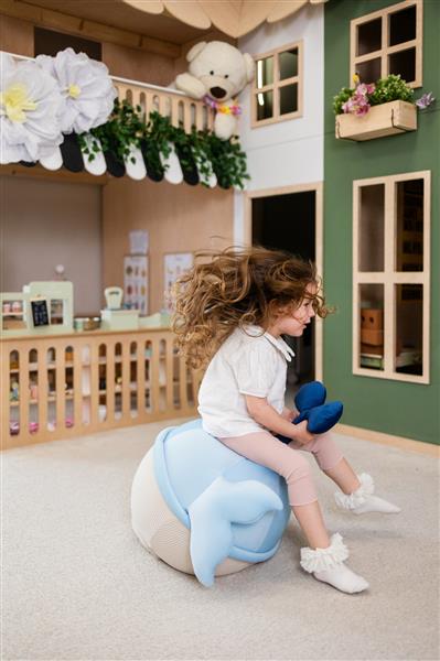 Grote foto springbal walvis met karamel geur walvis kinderen en baby overige