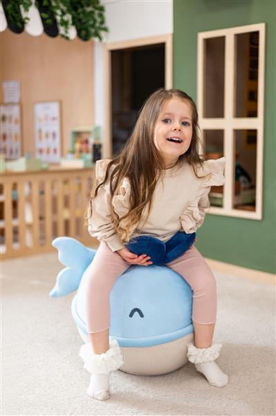 Grote foto springbal walvis met karamel geur walvis kinderen en baby overige