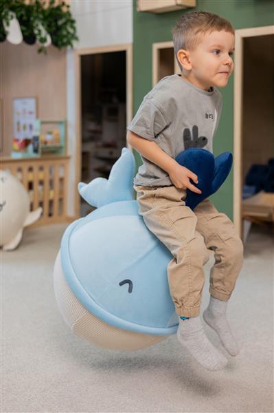 Grote foto springbal walvis met karamel geur walvis kinderen en baby overige