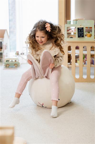 Grote foto springbal konijntje bunny met karamel geur ecru kinderen en baby overige