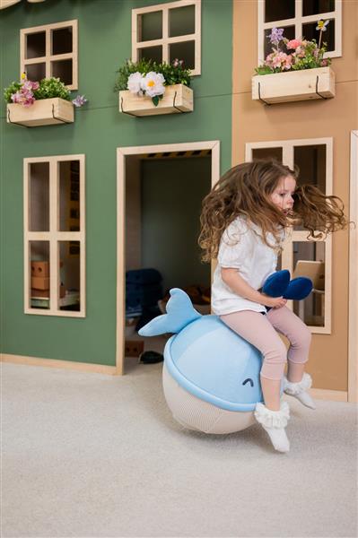 Grote foto springbal walvis met karamel geur walvis kinderen en baby overige
