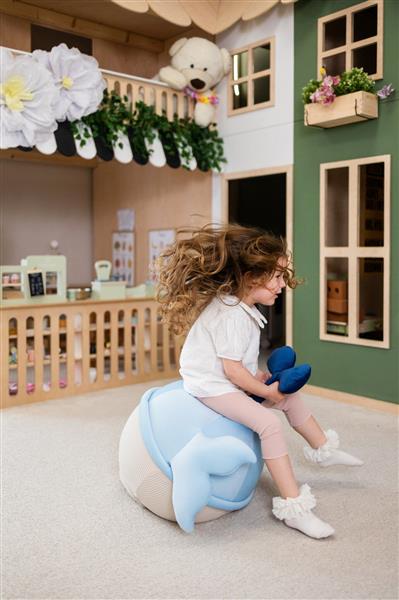 Grote foto springbal walvis met karamel geur walvis kinderen en baby overige