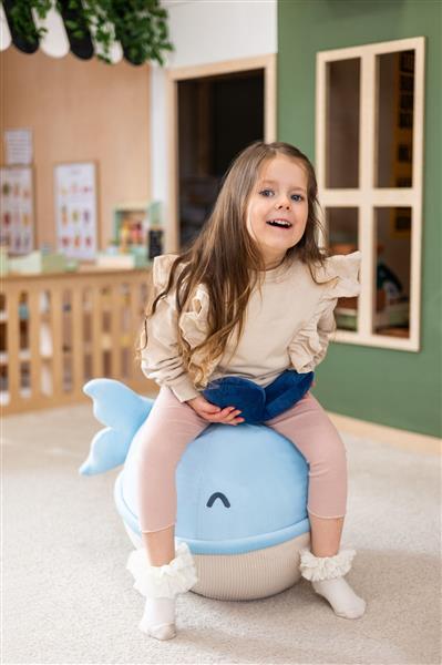 Grote foto springbal walvis met karamel geur walvis kinderen en baby overige