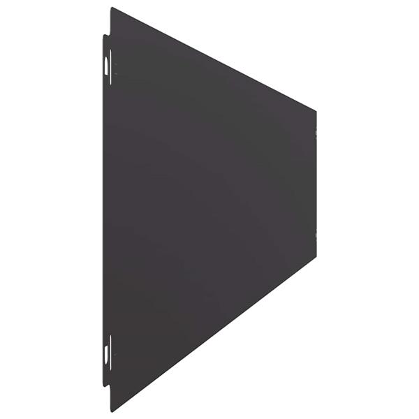Grote foto vidaxl gazonranden 10 st 20x103 cm koudgewalst staal zwart tuin en terras tuindecoratie
