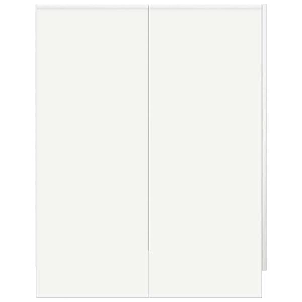 Grote foto vidaxl wasmachinekast 71x71 5x91 5 cm wit witgoed en apparatuur wasmachines
