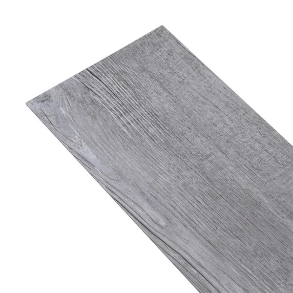 Grote foto vidaxl vloerplanken zelfklevend 5 21 m 2 mm pvc mat houtgrijs doe het zelf en verbouw tegels