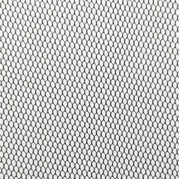 Grote foto vidaxl vliegengordijn 100x220 cm polyester mesh zwart doe het zelf en verbouw deuren en horren