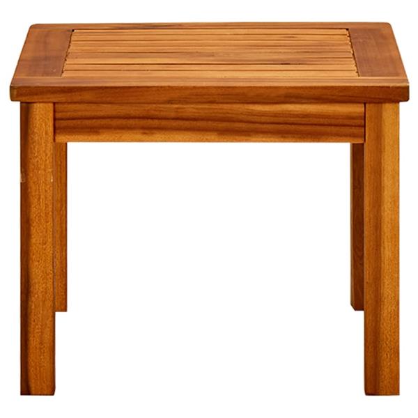 Grote foto vidaxl tuintafel 45x45x36 cm massief acaciahout tuin en terras tuinmeubelen