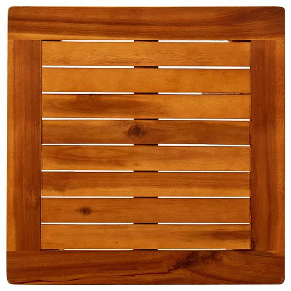 Grote foto vidaxl tuintafel 45x45x36 cm massief acaciahout tuin en terras tuinmeubelen