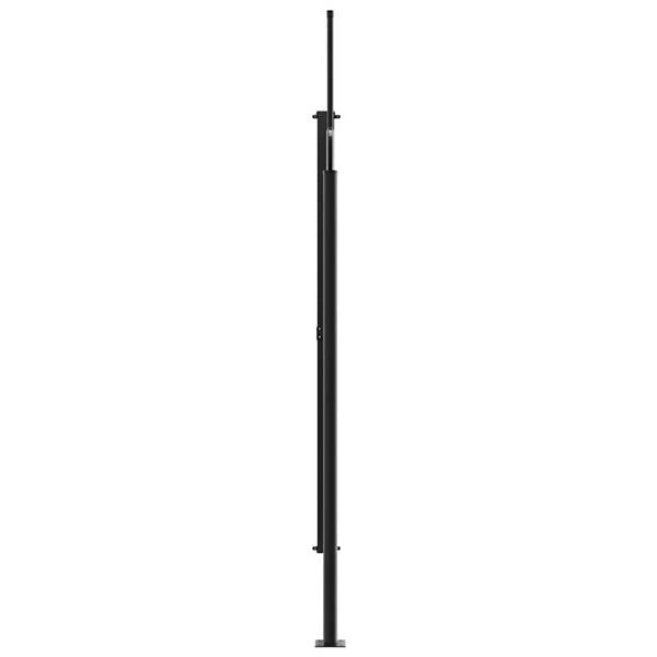 Grote foto vidaxl windscherm uittrekbaar 200x300 cm antracietkleurig tuin en terras overige tuin en terras