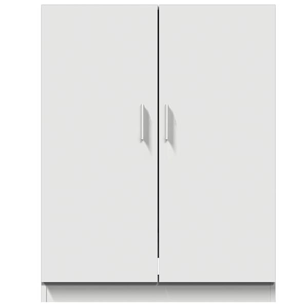 Grote foto vidaxl wasmachinekast 71x71 5x91 5 cm wit witgoed en apparatuur wasmachines