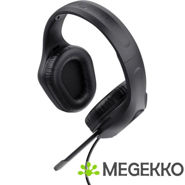 Grote foto trust gxt 416 zirox headset zwart audio tv en foto koptelefoons
