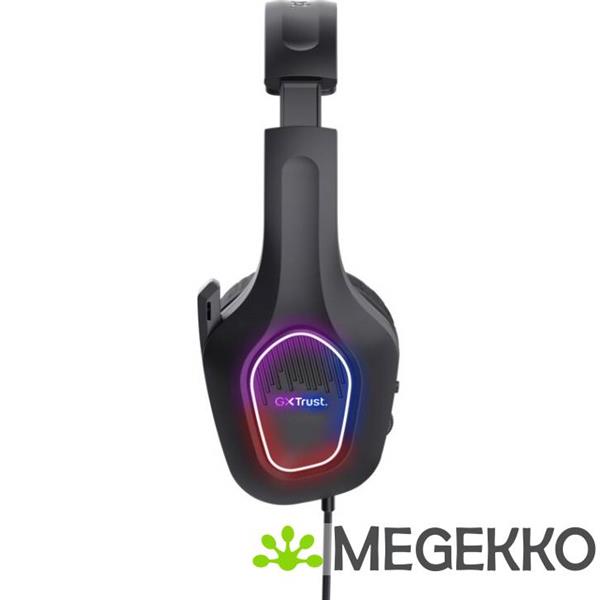 Grote foto trust gxt 416 zirox headset zwart audio tv en foto koptelefoons