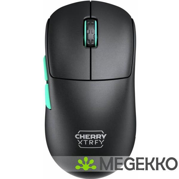 Grote foto cherry xtrfy m68 zwart draadloze gaming muis computers en software overige computers en software