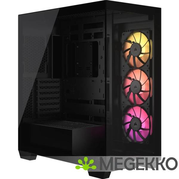 Grote foto corsair icue link 3500x rgb black computers en software behuizingen en kasten