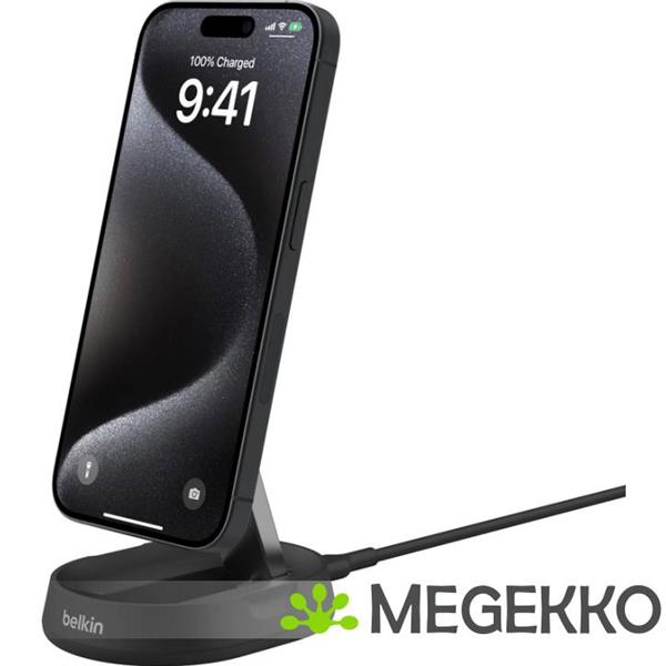 Grote foto belkin boostcharge pro smartphone zwart ac draadloos opladen snel opladen binnen audio tv en foto algemeen
