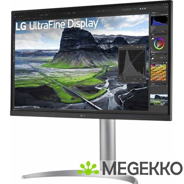 Grote foto lg 27uq850v w 27 ultra hd ips black monitor computers en software overige computers en software