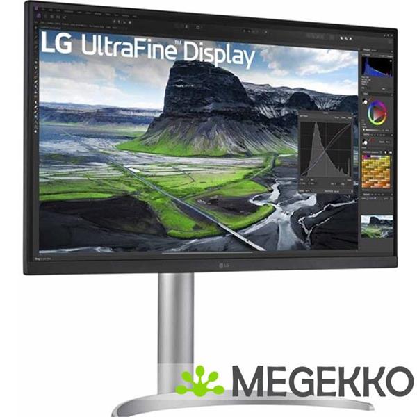 Grote foto lg 27uq850v w 27 ultra hd ips black monitor computers en software overige computers en software