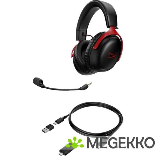 Grote foto hyperx cloud iii wireless gamingheadset audio tv en foto koptelefoons
