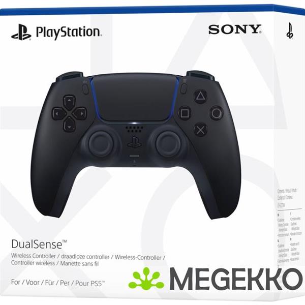 Grote foto sony dualsense wireless controller voor ps5 mac pc ios in zwart computers en software overige computers en software