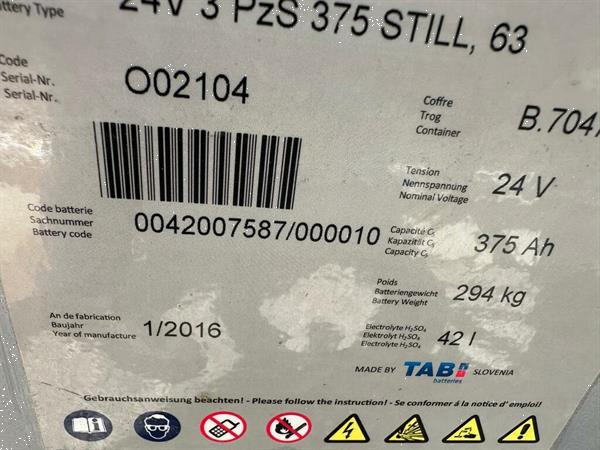 Grote foto vs 22189 elektrische triplex stapelaar still initiele lift 4.716mm doe het zelf en verbouw hefwerktuigen