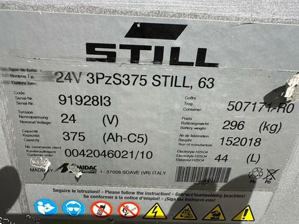 Grote foto vs 22190 elektrische stapelaar still 2844mm bj2018 initiele lfit doe het zelf en verbouw hefwerktuigen
